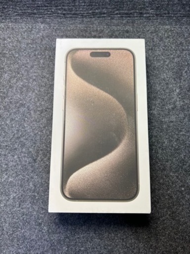 【新品未開封•中国版】iPhone15 pro 256GB ナチュラルチタニウム