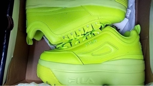 FILA！厚底スニーカー！新品未使用！