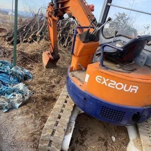 2トンクラス日立ユンボEX20UR動作品