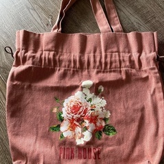 【500円】ピンクハウス　PINK HOUSE 巾着トートバッグ