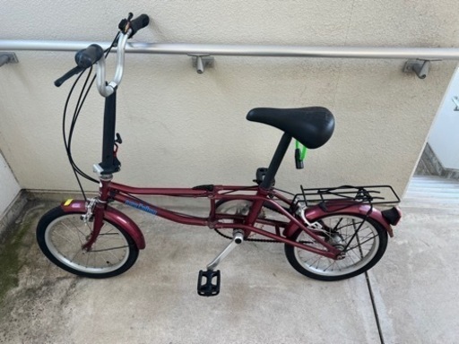 折りたたみ自転車者