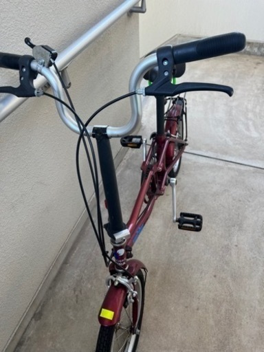 折りたたみ自転車者