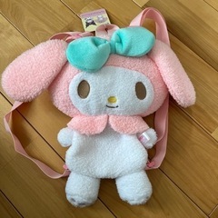マイメロディーぬいぐるみリュック