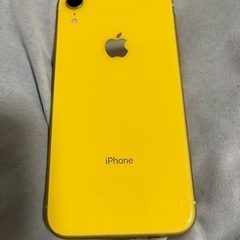 【1箇所傷あり】iPhone XR 256GB  イエロー本体 ...