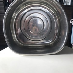 ステンレス　タライ　たらい　洗い物に