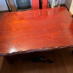 家具調コタツ　約120×89cm×36.5cm(高さ)大きめ