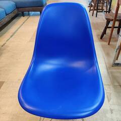 愛品倶楽部柏店】Vitra イームズ サイドシェルチェア エッフェルベース 青