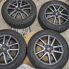 値下げ　24日まで　ダンロップ　スタッドレスホイールセット