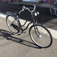 黒27インチ中古自転車整備済