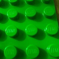 LEGO  34278 基礎板 グリーン 廃番 希少の画像