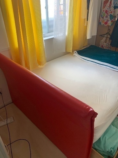 収納付きダブルベッドフレーム