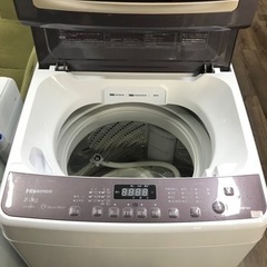 ハイセンス 洗濯機 8kg 2020年製 HW-DG80A