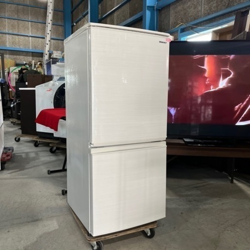☆激安冷蔵庫!!☆ SHARP 2ドア 2019年 どっちもドア 137L SJ-D14E