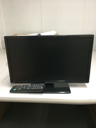 19型テレビ　リモコン付き