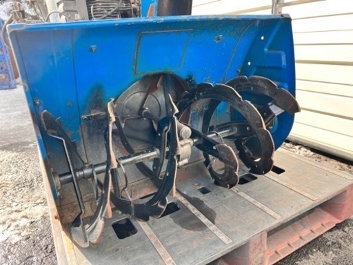 YAMAHA スノーブロワー 870型 青　ジャンク扱い 除雪機 YAMAHA YSM870 ジャンク NO1