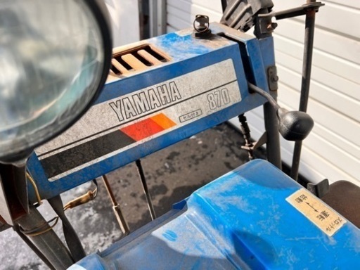 YAMAHA スノーブロワー 870型 青　ジャンク扱い 除雪機 YAMAHA YSM870 ジャンク NO1