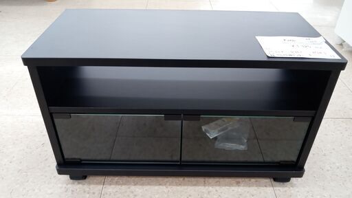 ★ジモティ割あり★ HAYAMI工産株式会社 テレビ台 黒 H38×D30×W64.5 クリーニング済み TJ3378