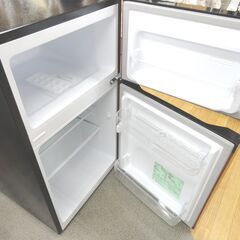 西岡店 冷蔵庫 2ドア 87L 2021年製 アイリスオーヤマ PRC-B092D-M 木目調