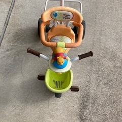 プーさん　三輪車の画像