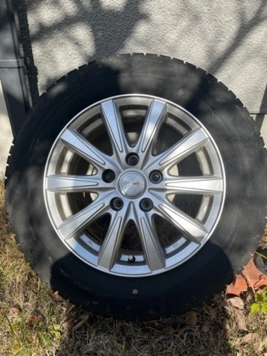 スタッドレスタイヤ 195/65R15 910 BRIDGESTONE  4本セット ホイル付き　　受付終了