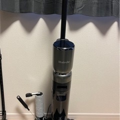 掃除機 コードレス 水拭き掃除機 収納スタンド付きの画像