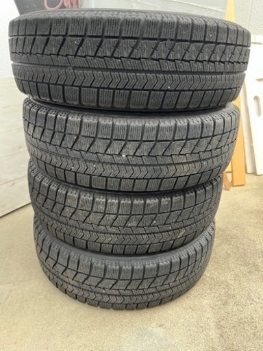 【値下げ】ブリジストン VRX 155/65/13 4穴　スタッドレス付き