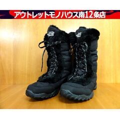 65%OFF【送料無料】 NORTH THE FACE スノーブーツ BLK US7.5 ヌプシ グースダウン 女性用