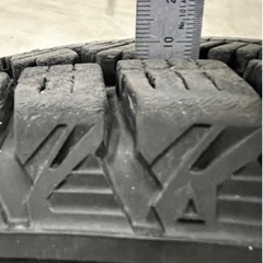 ジムニースタッドレス　ブリヂストン　ブリザック　DM-V3 アルミホイール付き！の画像