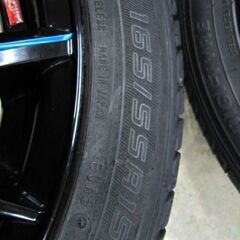 🚗【ホイール】軽用Weds LEONIS N-BOX･ムーブ･スペーシア15in 【地域最大級カー用品･ホイール買取アールワン田川】の画像