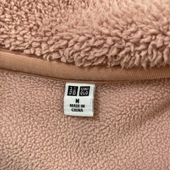 UNIQLO ボアフリースMサイズの画像