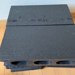 レンガ風発泡スチロール4個セットの画像