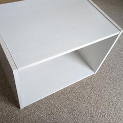 カラーボックス　ホワイト