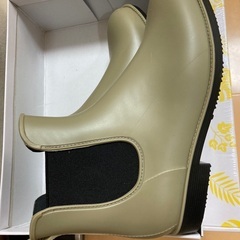 レインブーツ　M 23.5幅広相当の画像