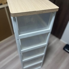 【完成品】カラーボックス4段　お譲りします。の画像