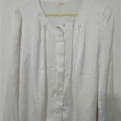 【中古】白・ブラウス【春・夏】