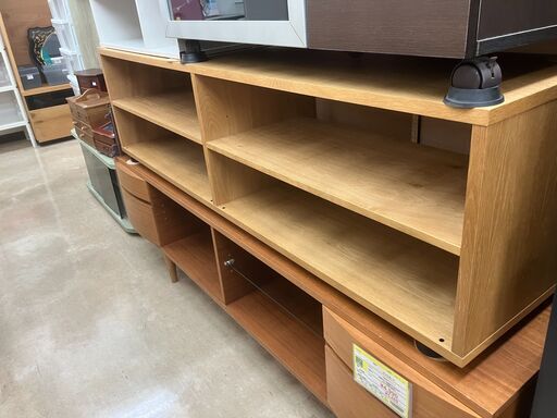 【お値下げしました!!】無印良品 スタッキングキャビネット オーク材使用  No.398● ※現金、クレジット、スマホ決済対応※