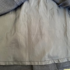 スカート　膝丈　紺色の画像