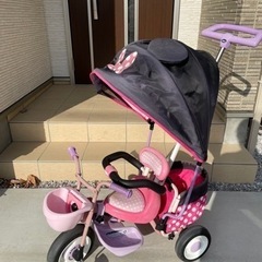 ミニーちゃんの三輪車