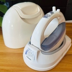 【差し上げます】TOSHIBAコードレススチームアイロン