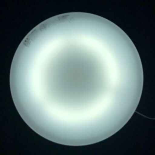 【PayPay支払い可】【動作品】★NITORI/ニトリ★LEDシーリングライト　6畳　NSM6J-SP2　リモコンなし　本体のみ　中古美品
