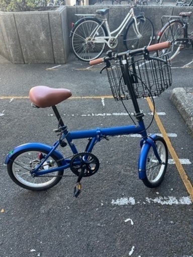 【ほぼ新品】折りたたみ自転車