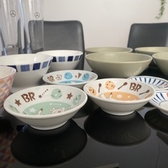 茶碗、丼、グラス類の画像