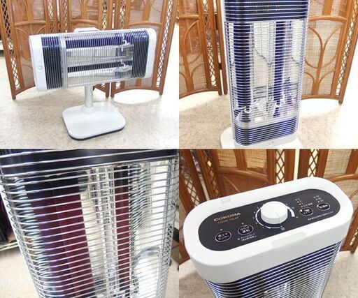 CORONA 遠赤外線ストーブ コアヒート DH-1221R 2021年製 ホワイト