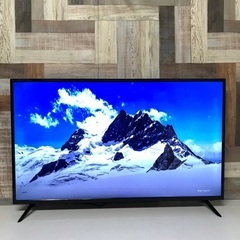 ①即日受渡❣️2年前購入4K対応43型液晶 TV Wチューナー搭...