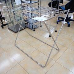 ★ジモティ割あり★  タオルハンガー シルバー H80×D56×W90 クリーニング済み OJ3031の画像