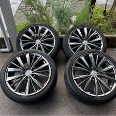 ウェッズ　レオニスvx　１９インチ　タイヤホイール４本セット