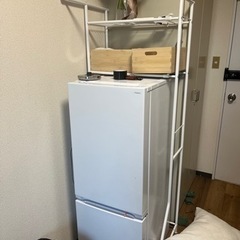 【無料】洗濯機や冷蔵庫の収納拡張ランドリーラック⭐️12/20まで限定の画像