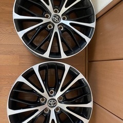 トヨタ 70系 カムリ純正 18インチ 18x8J +50 11...