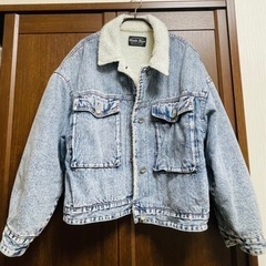 デニムボアジャケット Gジャン ボアの画像