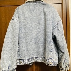 デニムボアジャケット Gジャン ボアの画像